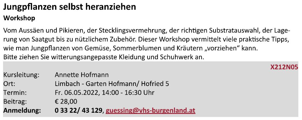 Garten Hofmann